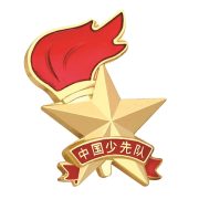 少先队队徽-磁扣式标准型少先队员的队徽小学生安全别针强磁扣 - Image 6