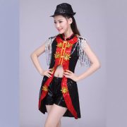 Modern Adult Stage Performance Costume Sparkling Nightclub DS Show Jazz Dance Short Women's Outfit For Performances And Events - Image 3