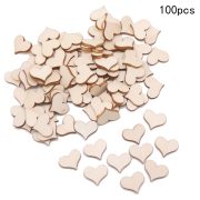 Wooden Craft Creative Home Decoration Wedding Party Small Heart Hand-Painted Accessories DIY Scrapbooking Decorative Ornaments - Image 6
