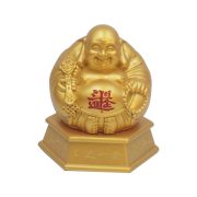 【日进斗金・笑佛纳福】实心鎏金弥勒佛摆件 财源滚滚 生意兴隆 - Image 5