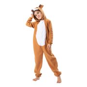 2024 New Christmas Deer Onesie Pajamas for Kids Stage Performance Costumes Holiday Atmosphere Reindeer Animal Play Clothes - Image 4