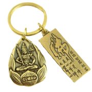 Handmade Custom Metal Medal Badge Retro Car Pendant Bronze Twelve Zodiac Keys Charm Buddha Guardian Deities Personalized Gift - Image 6