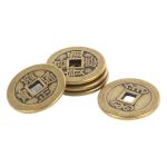 HuaDa Factory Wholesale Thick Brass Imitation Ancient Copper Coin Qing Dynasty Ten Emperor Coins Custom Metal Medal Badge