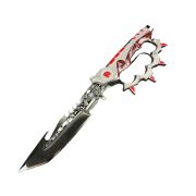 Delta Periphery Polar Star Knife Model Custom Metal Badge Craftsmanship Black Sea Metal Ornaments Close Combat Weapon Set - Image 5