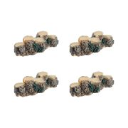 Customizable Decorative Ornaments Miniature Bonsai Landscape Anime Cartoon Zakka Simulation Five Log Bridges Resin Crafts - Image 6