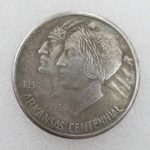 Antique Style USA 1936 Commemorative Half Dollar Coin Silver Custom Metal Medal Badge Craftwork Collectible Item