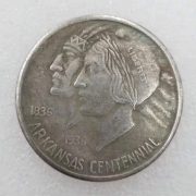Antique Style USA 1936 Commemorative Half Dollar Coin Silver Custom Metal Medal Badge Craftwork Collectible Item