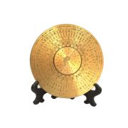 Custom Metal Tai Chi Luo Pan Rotatable Desktop Ornaments Feng Shui Craft Gifts Wholesale Brass Engraving Lucky Star Design - Image 5