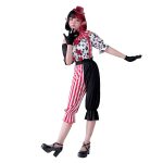 Adult Circus Clown Costume Halloween Cosplay Role-playing Magic Stage Performance Costume for Adults