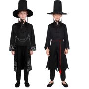 New Cross-Border Adult Stage Performance Costume Black Cosplay Suit For Men's Boy Band Demon Hunter Group Performance - Image 2