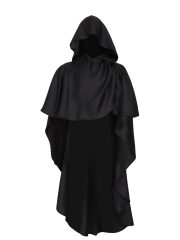Medieval Knight Robe Adult Stage Performance Costume for Halloween Cosplay Monastic Role-playing Cloak Apparel - Image 5