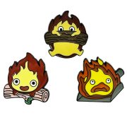 Custom Metal Medal Badge Small Flame Casifa Log Wood Cartoon Anime Character Accessories Alloy Brooch Bag Decorations Hanging Ornaments - Image 5