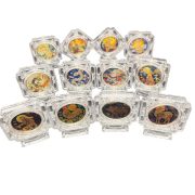 Twelve Zodiac Signs Commemorative Metal Crafts Rotating Stand Colorful Zodiac Coins Ideal for Sales Promotions Events Gifts - Image 5