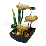 Home Decor Office TV Shopping Iron Art Flowing Water Fountain Ornament Cross-Border Feng Shui Decoration Item - Image 5