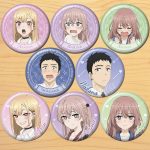 Custom Metal Medal Badge Cosplay Anime Enamel Pin Backstage Pass Collectible Souvenir Iron-On Patch A-Line