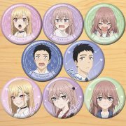 Custom Metal Medal Badge Cosplay Anime Enamel Pin Backstage Pass Collectible Souvenir Iron-On Patch A-Line