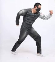 Adult Halloween Costume Stage Performance Outfit Avengers Winter Soldier Captain America Winter Soldier - Image 4