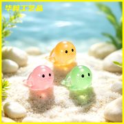 Customizable Decorative Ornaments Cute Luminous Little Seal DIY Aquarium Decoration Creative Desktop Miniatures Resin Crafts - Image 2