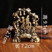 Crab Home Decoration Metal Craftwork Customized Metal Medal Badge for Desktop Tea Pet Decoration Wealth Attraction Symbol - Image 4