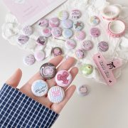 Mini 25mm Cute Pin Badge Custom Metal Medal High Aesthetic Value DIY Accessory Packaging Decor For Girl's Heart - Image 4