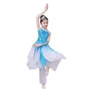 Mandala Adult Stage Performance Costume Classic Dance Outfit Women's Yangge Fan Dance Elegant Chinese Style - Image 5
