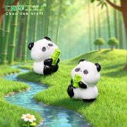 Customizable Miniature Bamboo Panda Figurine Adorable Decorative Ornaments for Garden Landscape DIY Resin Craft Accessories - Image 4