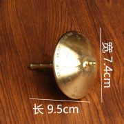 Bronze Metal Miniature Ornaments Rotating Eight Trigrams Twenty-Eight Star Zodiac Craftwork Metal Medal Badge Custom Design - Image 4