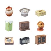 Retro 80s Miniature Furniture Customizable Decorative Ornament Dollhouse DIY Accessory Desktop Small Display Piece Resin Craft - Image 5