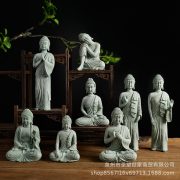 Customizable Decorative Ornament Creative Zen Style Resin Craftwork Fish Tank Aquarium Landscape Chinese Tea Pet Home Decoration - Image 5