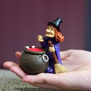 Halloween Decorative Ornaments Customizable Witch Ghost Tree Sprite Cute Desktop Creative DIY Miniature Landscape Gifts Home - Image 3