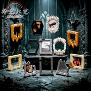 Dark Horror Film Photo Frame Decorative Ornaments Customizable Resin Craft Ghost House Scene Desktop Accessories Blind Box - Image 2