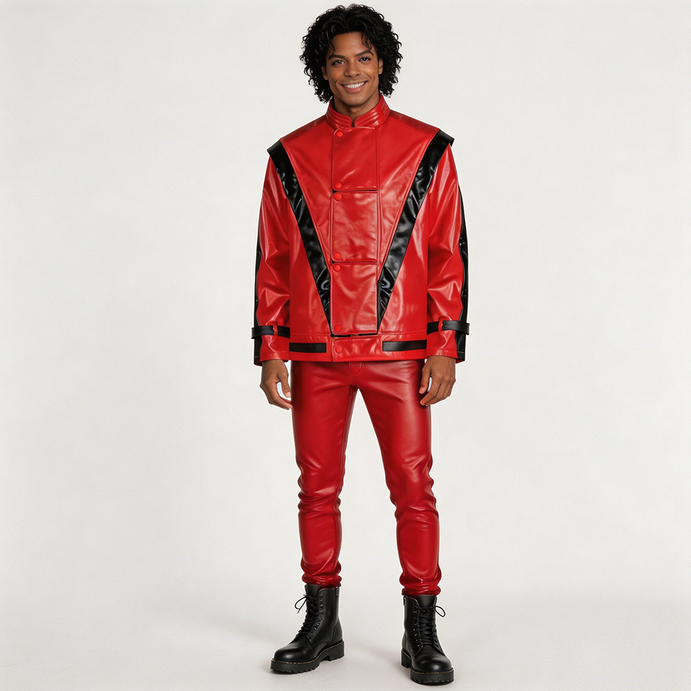 O1CN01K2EmLo1vG0ZN5DiWy_2744716144-0-cib.jpg Adult Michael Jackson Cosplay Costume Stage Performance Outfit MJ Halloween Live Show Apparel Cross-Border - Image 1