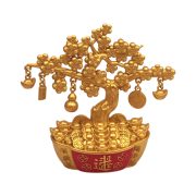Custom Metal Medal Badge Wealth Attraction Money Tree Ornament Prosperity Business Opening Housewarming Gift Metal Craft - Image 5