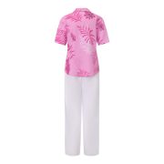 Nick COSPLAY Pink Fox Short Sleeve Shirt Children Adults Unisex European American Fantasy Stage Performance Costume - Image 4