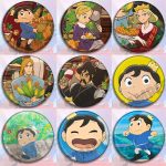 King Rank Anime Custom Metal Medal Badge Barbecue Backpack Pendant Emblem Chest Chapter Bojji Collectible Souvenir