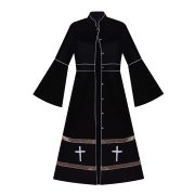 Adult Stage Performance Cosplay Costume European and American Style Renaissance Medieval Vintage Cloak for Performances - Image 5