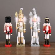 New Nutcracker Wooden Puppet Children's Toy Holiday Gift Display King Soldier Dolls American Vintage Decorative Ornaments - Image 4