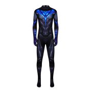 Adult Nightwing Grayson Titan Cosplay Suit Tight One-Piece Stage Performance Costume for Halloween