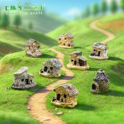 Zakka Love Sea Customizable Decorative Resin Ornament Miniature House Villa Stylish Home Decor Accessories - Image 4