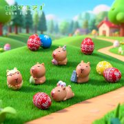 Creative Miniature DIY Easter Gifting Customizable Decorative Ornaments Capybara Water豚 Figurine Resin Craft Desktop Decoration - Image 2