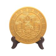 Seiko Mountain Sea Town Round Plate Torsion Four Divine Beasts Pattern Indoor Desktop Ornaments New Home Opening Lucky Gift Crafts - Image 5