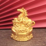 2026年招财马沙金摆件家居办公室家居电视柜装饰新店开业桌面摆件 - Image 4