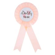 Custom Metal Medal Badge Personalized Dad To Be Chest Patch For Baby Shower Party Iron Badge Baby And Mommy Gathering Supplies