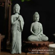 Customizable Decorative Ornament Creative Zen Style Resin Craftwork Fish Tank Aquarium Landscape Chinese Tea Pet Home Decoration - Image 4