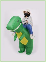Inflatable Dinosaur Suit for Children Adults Halloween Costume Cartoon Performance Outfit Dinosaur Rider for Stage Show - Image 4