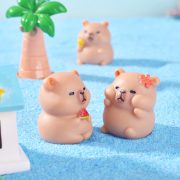 Summer Creative Customizable Decorative Ornaments Cute Dinkum Miniature Landscape Gardening Resin Craftwork Aquarium Decorations - Image 2