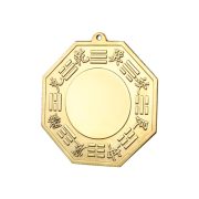 纯黄铜太极金色八卦镜凹凸面全黄铜阴阳八卦镜挂件摆件厂家批发 - Image 6