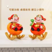 好运财神福运果然多盲盒树脂工艺品摆件喜庆财神爷桌面装饰品礼物 - Image 3