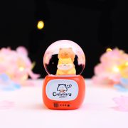 New Creative Desktop Decoration Mini Crystal Ball Customizable Glowing Small Water Ball Cartoon Trendy Toy Collectible Figurine - Image 5