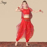 2025 New Adult Stage Performance Costume Indian Dance Ethnic Style Xinjiang Belly Dance Outfit Wholesale - Image 2